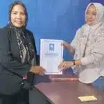 Framitha Agustini Kembalikan Berkas Pendaftaran Calon Formatur Musda PAN Bandarlampung