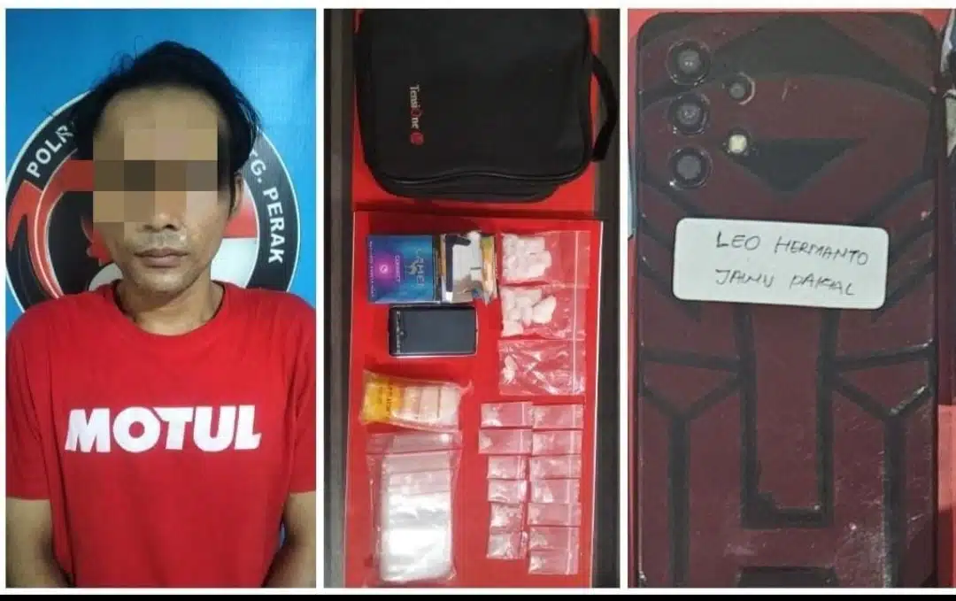 Polres Pelabuhan Tanjung Perak Gagalkan Peredaran 19,47 Gram Sabu, Pengedar Dibekuk di Rumahnya!