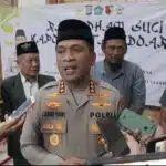 Safari Ramadhan Kapolresta Sidoarjo Sosialisasikan Hotline Mudik Polri 110