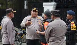 Buka Pos Penitipan Motor Gratis Bagi Pemudik Kapolres Pasuruan Juga Perintahkan Anggota Patroli Rumah Kosong