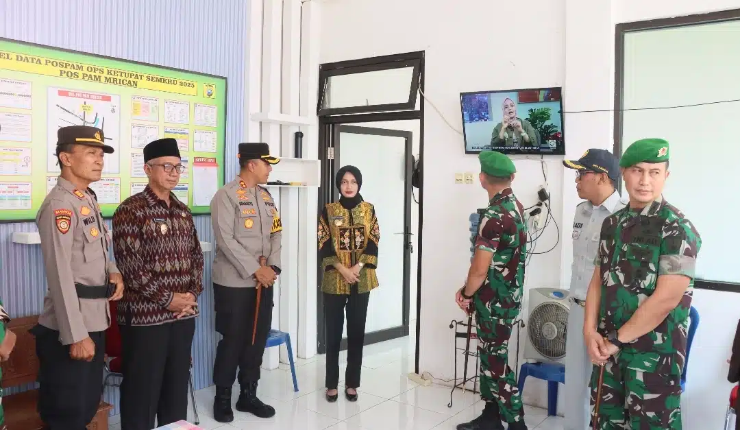 Walkot Vinanda Optimis Sinergi TNI-Polri Pastikan Pemudik Kota Kediri Nyaman-Aman