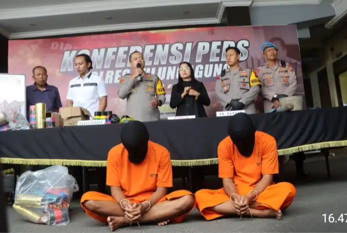 Polres Tulungagung Bongkar Jaringan Peredaran Bahan Peledak