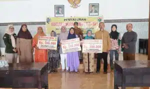 Bantuan Langsung Dana Desa Tahap Dua Desa Tanggunggununwg untuk Kesejahteraan disalurkan