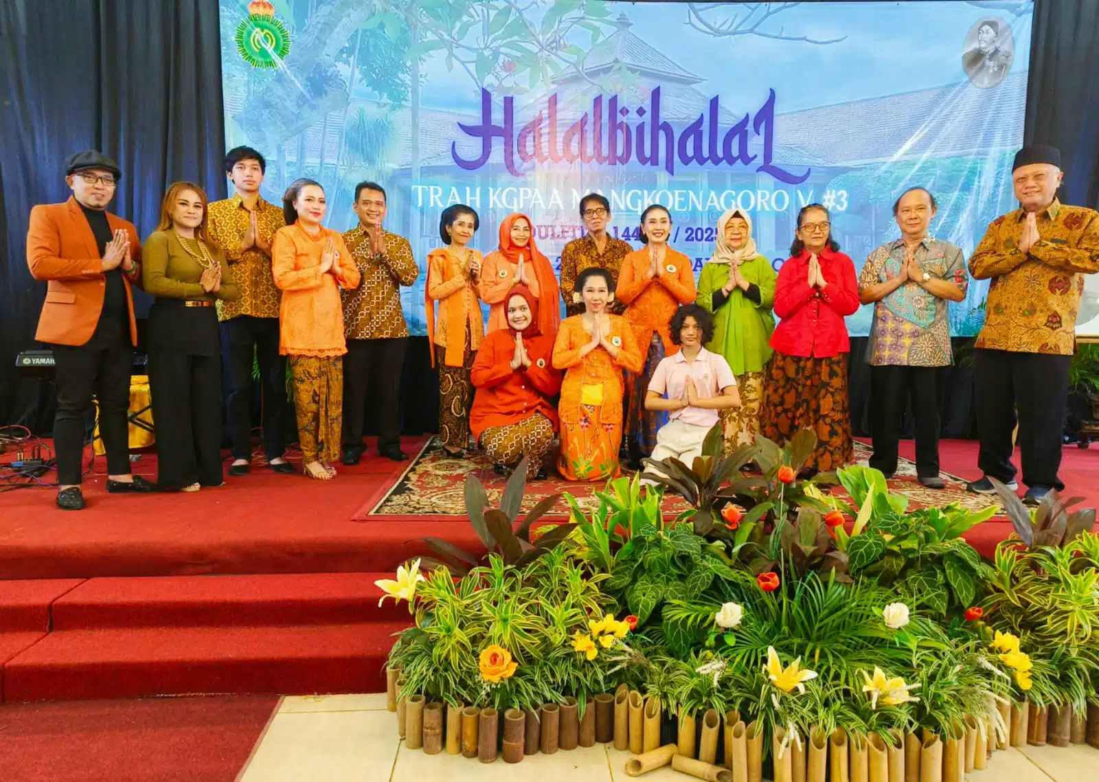 Keluarga Besar Trah KGPAA Mangkoenagoro V Sukses Menggelar Silahturahmi Halal Bihalal