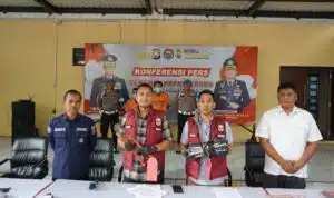 Satreskrim Polresta Sidoarjo Ungkap Kasus Pencurian Kabel di Gudang PT Kayu Mebel Indonesia