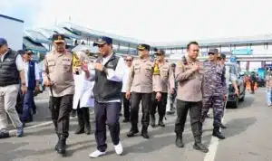 Kapolda Jatim Tinjau Pelabuhan ASDP Ketapang Banyuwangi Pastikan Arus Balik Lebaran Lancar