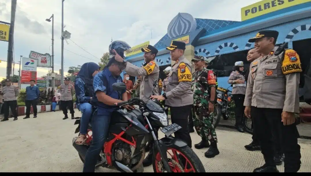 Aksi Humanis Kapolres Blitar
