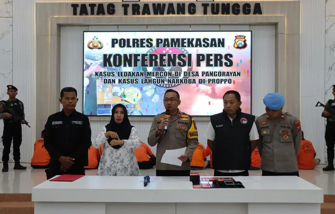 Berantas Narkoba, Polres Pamekasan Amankan 1 Bandar dan 2 Pengedar