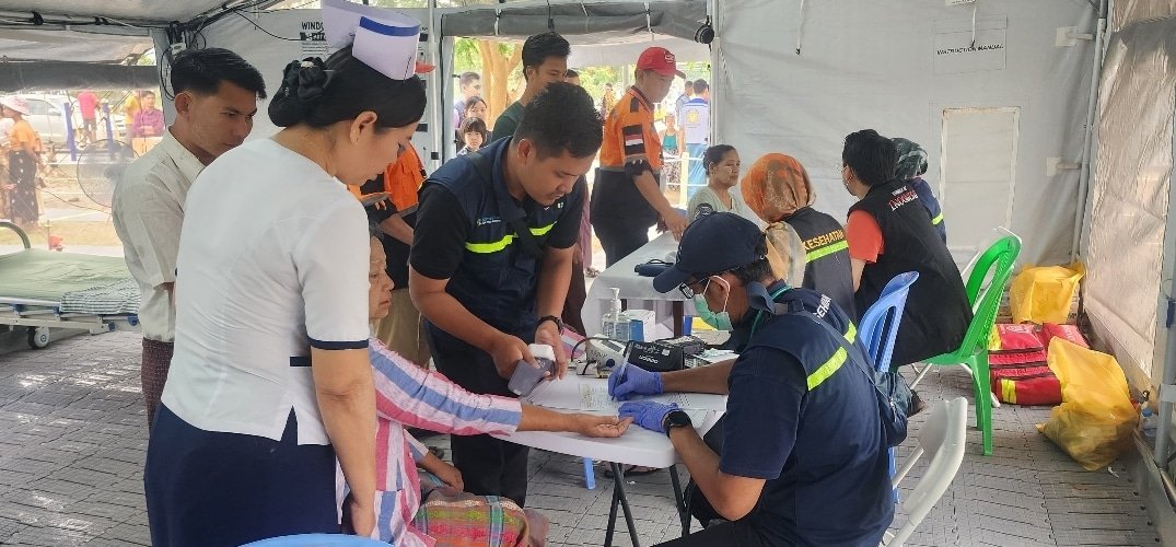 Polri Kirim Tim Medis ke Myanmar, Layani Lebih dari 1.100 Korban Gempa