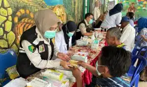 Polresta Malang Kota Gelar Layanan Kesehatan Gratis di Kampung Tematik