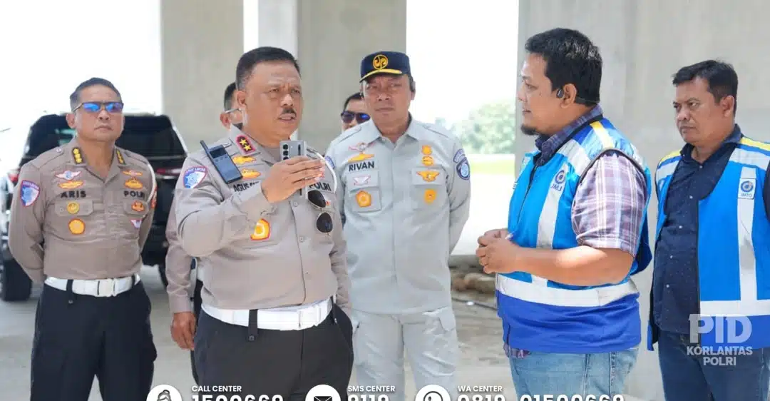 Tinjau GT Banyudono dan Exit Tol Taman Martani, Kakorlantas Tekankan Kolaborasi Pengelolaan Lalu Lintas