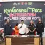 Polres Kediri Kota Berhasil Amankan Residivis Pencurian di Kamar Kos Yang Viral di Medsos