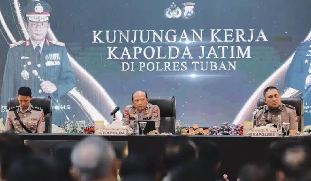 Kapolda Jatim Berikan Arahan Strategis kepada Personel Polres Tuban, Tekankan Profesionalisme dan Inovasi dalam Pelayanan