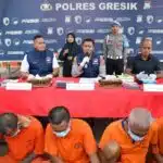 Polres Gresik Gagalkan Peredaran Narkoba, Enam Tersangka Diringkus