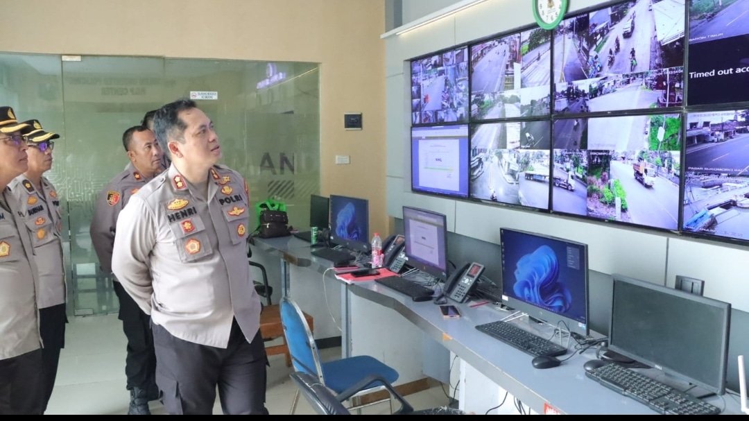Berbasis Teknologi, Polres Nganjuk Optimalkan Pelayanan dan Harkamtibmas Melalui Command Center