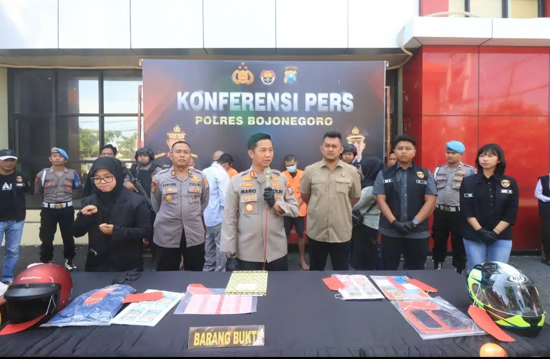 Respon Cepat Polres Bojonegoro Berhasil Ungkap Jaringan Peredaran Uang Palsu, 4 Tersangka Diamankan