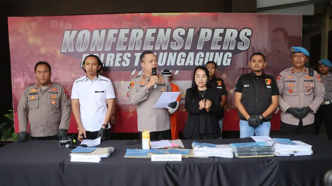 Polisi Ungkap Kasus Dugaan Korupsi Kades Kradinan Berkas Penyidikan Dinyatakan Lengkap oleh Kejari Tulungagung