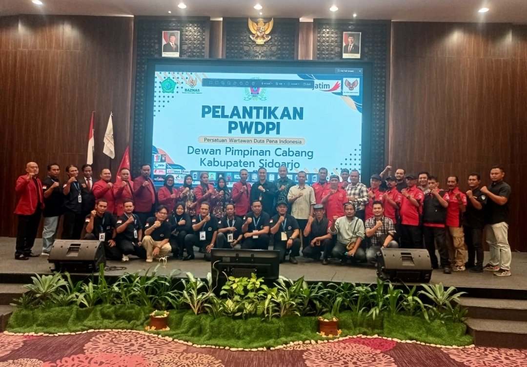 Pelantikan DPC PWDPI Sidoarjo: Komitmen Baru Untuk Jurnalisme yang Berintegritas dan Humanis