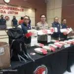 Polda Jatim Gagalkan Penyelundupan 21 Kg Sabu Jaringan Internasional Asal Timur Tengah