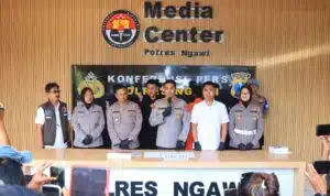 Hanya Butuh Waktu 6 Jam Polres Ngawi Berhasil Amankan Tersangka Curanmor di Bringin