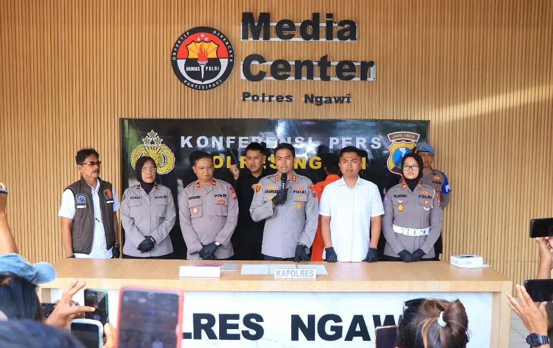 Hanya Butuh Waktu 6 Jam Polres Ngawi Berhasil Amankan Tersangka Curanmor di Bringin