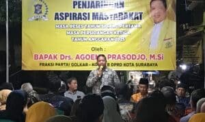 Reses Di Putat Jaya, Agoeng Prasodjo Tindaklanjuti Keluhan Warga Terkait Rutilahu