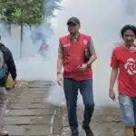 Responsif Warga Terkena DBD, Legislator PSI Turun Lakukan Pencegahan Fogging Di Tambaksari