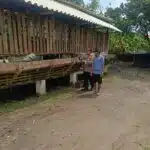 Bhabinkamtibmas Desa Bakungpringgodani Dukung Ketahanan Pangan Lewat Peternakan Kambing