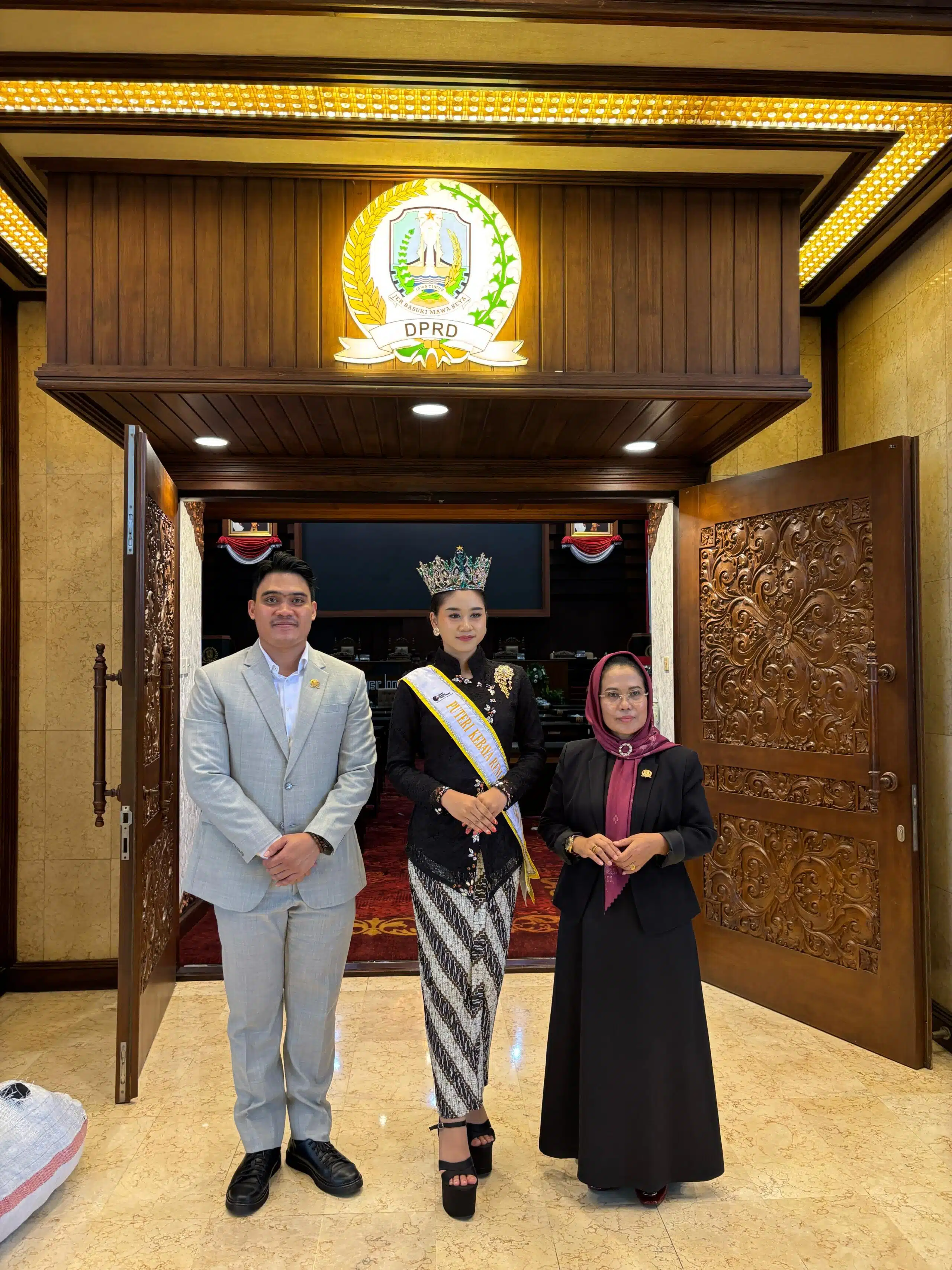 Syakirah Ashila, Finalis Puteri Kebaya Indonesia 2025 Dapat Dukungan DPRD Jatim