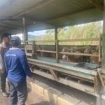 Bhabinkamtibmas Sambangi Peternak Kambing, Dukung Ketahanan Pangan Polresta Sidoarjo