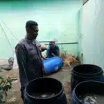 Dukung Ketahanan Pangan, dengan Patroli Humanis di tempat Budidaya Belut