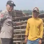 Polsek Tarik Laksanakan Patroli Ketahanan Pangan di Peternakan Bebek Desa Kedungbocok