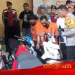 Sudah 13 Kali Beraksi, Duo Curanmor Ini Akhirnya Tumbang di Tangan Polresta Sidoarjo