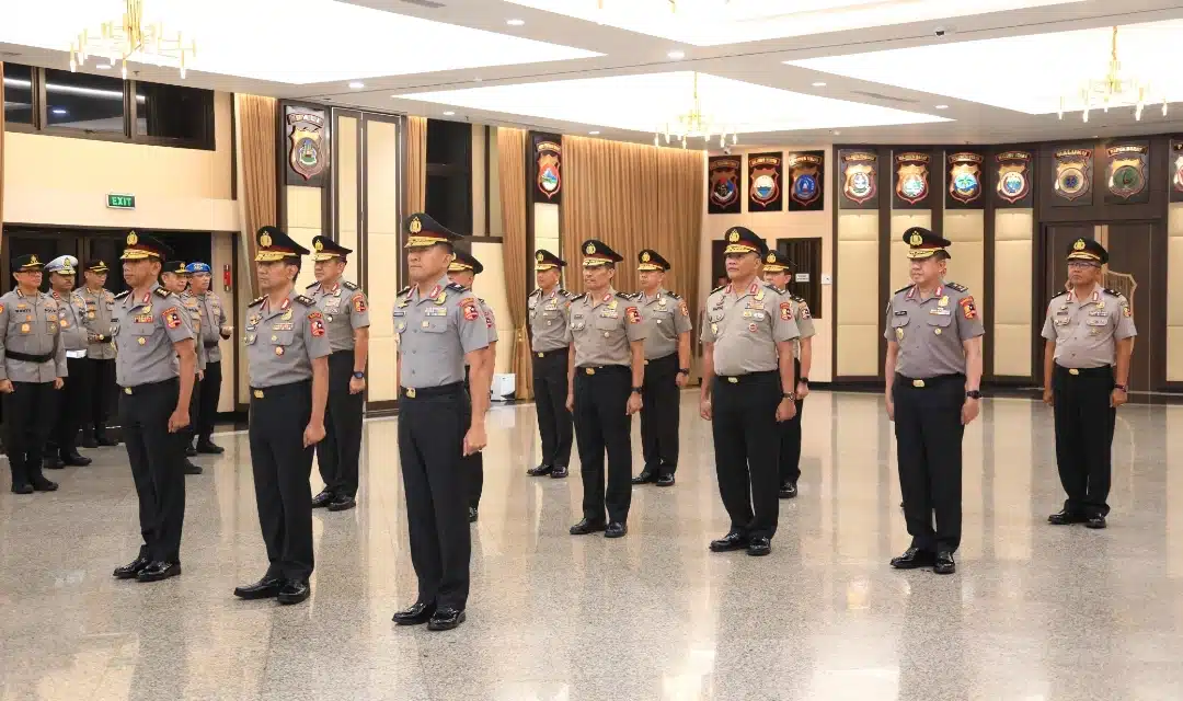 Mabes Polri Gelar Korps Raport Kenaikan Pangkat Pati Polri, 13 Perwira Tinggi Naik Pangkat