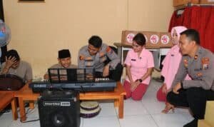Polisi Peduli, Kapolres Ngawi bersama Bhayangkari Kunjungi Panti Tunanetra