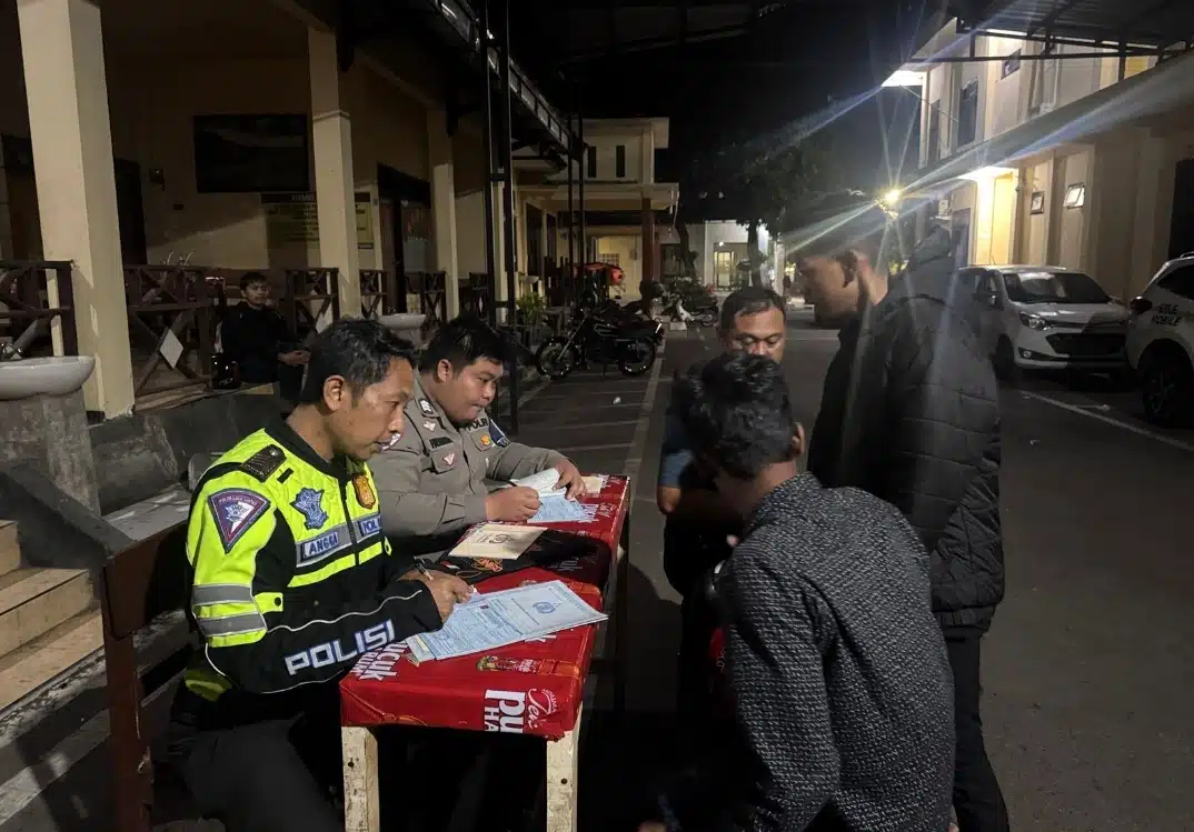 Polisi Amankan 52 Sepeda Motor di Situbondo Tertibkan Balap Liar