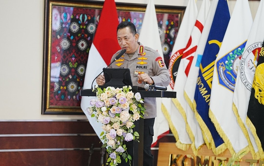 Kapolri Hadiri Promensisko TPPU dan TPPT: Komitmen Perangi Kejahatan Siber
