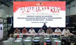 Bareskrim Polri Bongkar Perdagangan Ilegal Sianida di Surabaya dan Pasuruan, Omzet Capai Rp 59 Miliar