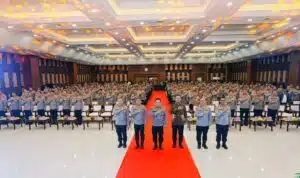 Tutup Rakernis SSDM dan Slog, Kapolri Komitmen Dukung Program Pemerintah