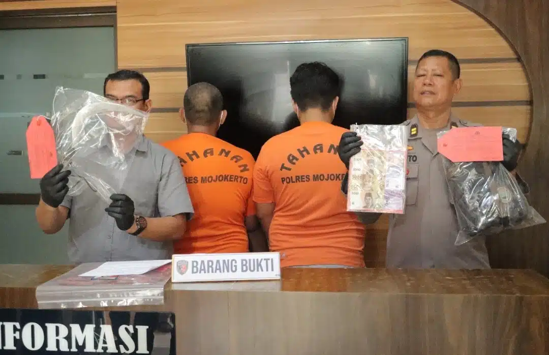Polres Mojokerto Berhasil Menangkap DPO Preman Kampung yang Keroyok Pegawai PLN