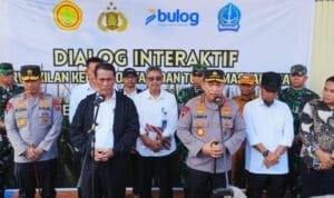 Kapolri-Mentan Tinjau Gudang Bulog Tanete, Cek Kesiapan Tampung dan Jaga Kualitas Pangan