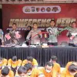 Operasi Pekat II Semeru 2025 Polres Pelabuhan Tanjung Perak Berhasil Ungkap 100 Persen Target Operasi