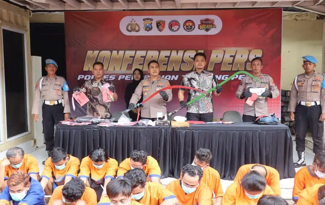 Operasi Pekat II Semeru 2025 Polres Pelabuhan Tanjung Perak Berhasil Ungkap 100 Persen Target Operasi