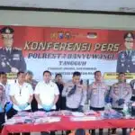 Operasi Pekat Semeru 2025 Polresta Banyuwangi Ungkap 25 Kasus Amankan 37 Tersangka