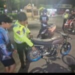 Polres Jember Amankan Belasan Motor Tidak Sesuai Spektek Terlibat Balap Liar