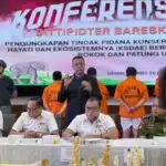 Dittipidter Bareskrim Polri Ungkap Perdagangan Ilegal Gading Gajah di Sukabumi dan Jakarta