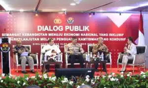 Polri Gelar Dialog Publik: Dorong Ekonomi Nasional Inklusif dan Berkelanjutan Melalui Penguatan Kamtibmas