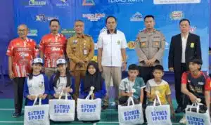 Cetak Bibit Unggul Polri dan PBSI Gelar Kejurkot Kapolresta Malang Kota Open 2025