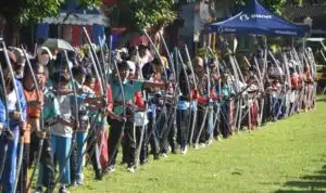 Sambut Hari Bhayangkara ke -79 Polres Bondowoso Gelar Kejuaraan Panahan