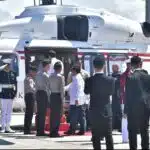 Helikopter AW 189 Polri Melaksanakan Pelayanan Penerbangan Kepresidenan untuk Presiden RI dan Presiden Perancis dengan Sukses